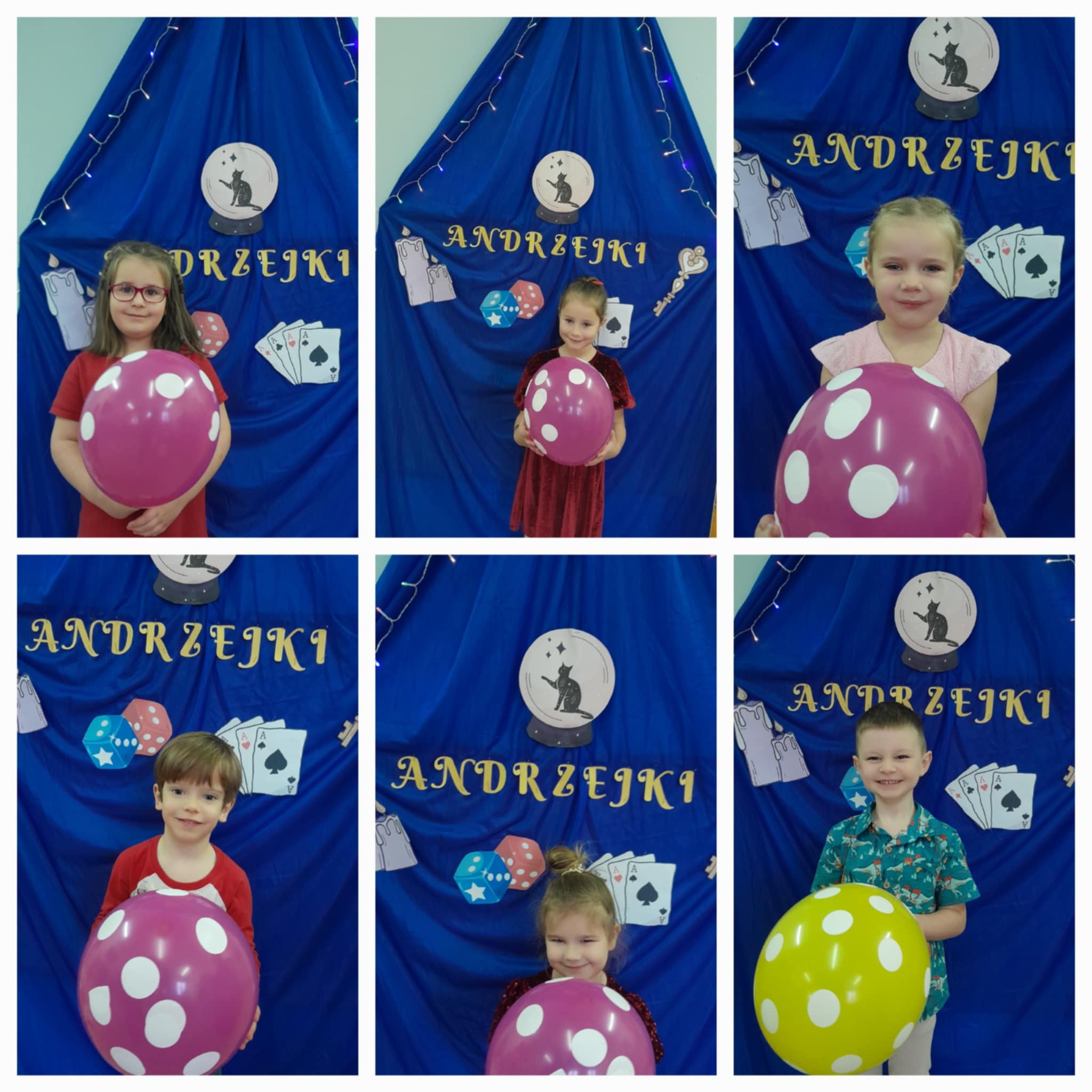 Andrzejki w grupie Jagódek.