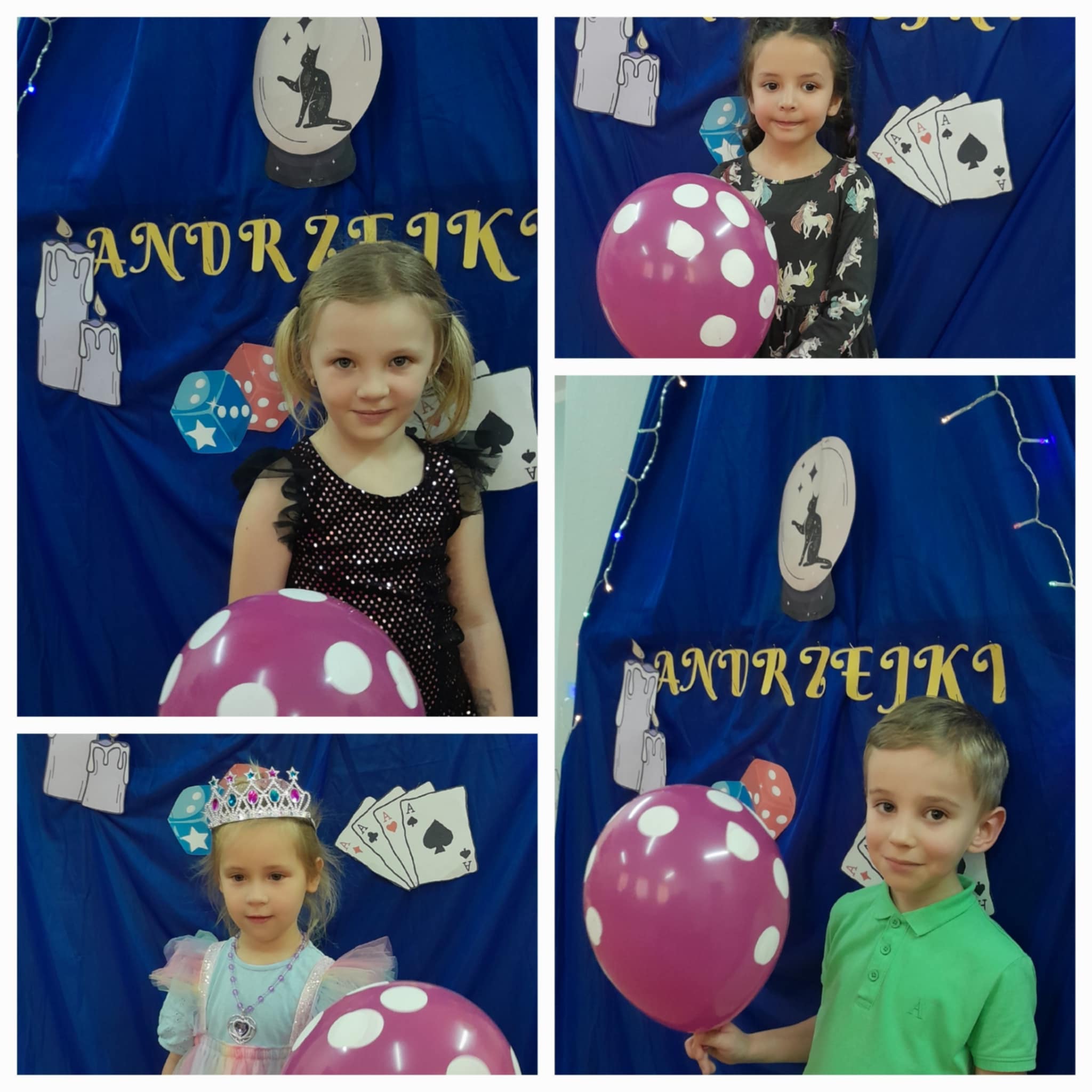 Grupa Jagódek podczas Andrzejek.