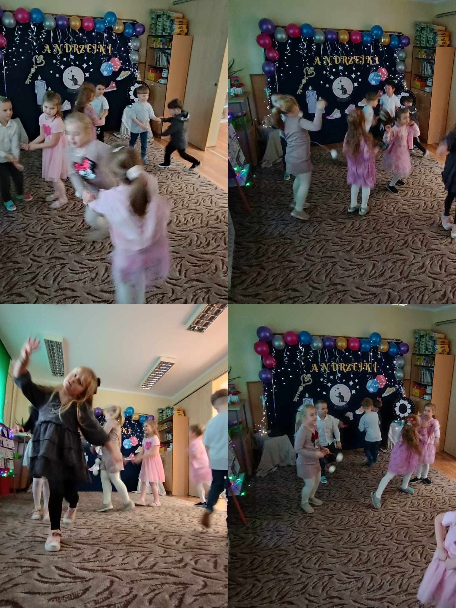 Zabawy ruchowe dzieci z grupy „Skrzaty”