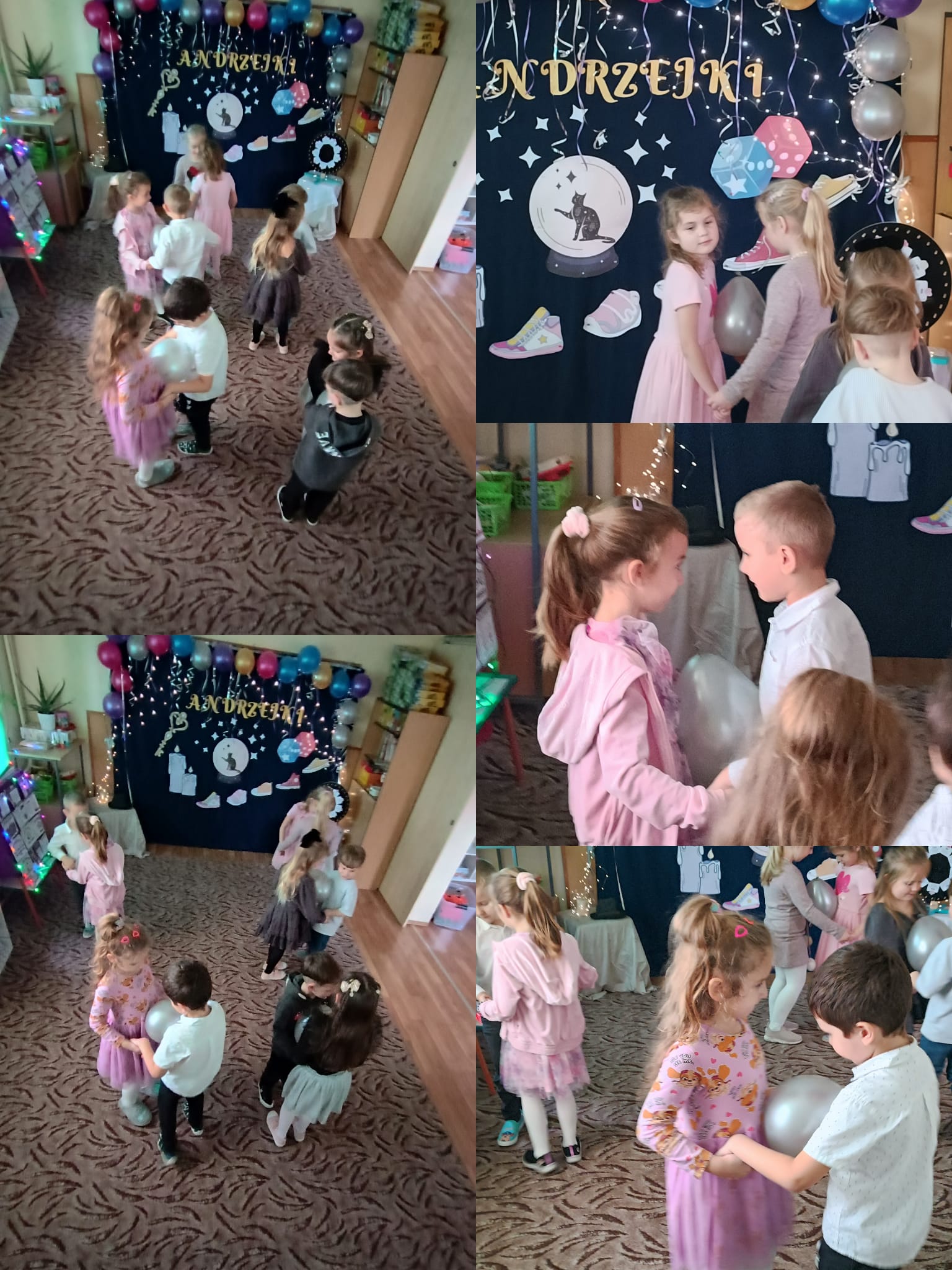 Były zabawy i tańce w grupie „Skrzaty”