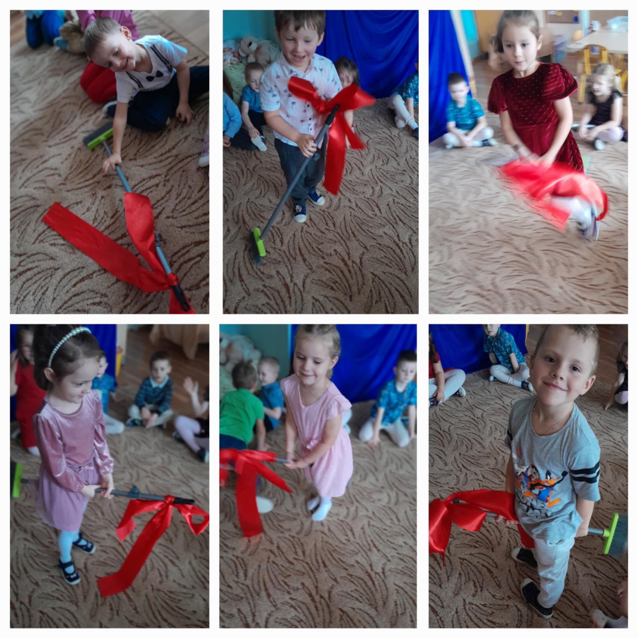 Taniec z miotłą u Jagódek.