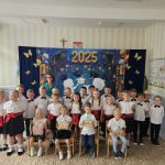 Grupa Motylki – dzieci 5 i 6 letnie wraz z wychowawcą.