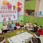 Przygotowanie do zabawy Kolorowe misie