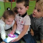 Zabawa z latarką Kim będę w przyzłości