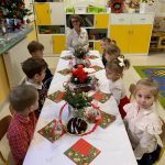 Przy wigilijnym stole.